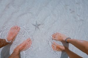 People on the beach